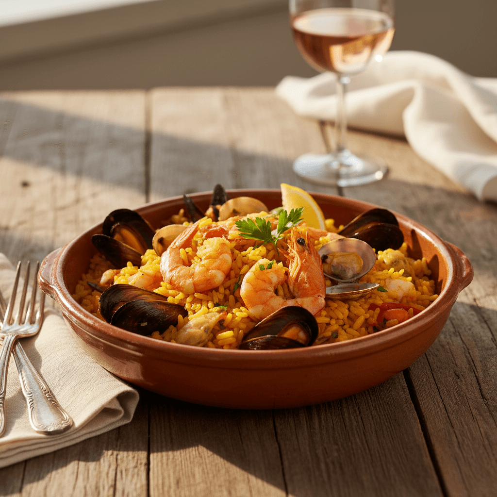 Arroz de Pato com caldo aromático